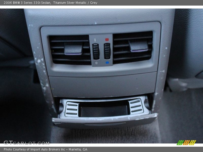 Titanium Silver Metallic / Grey 2006 BMW 3 Series 330i Sedan