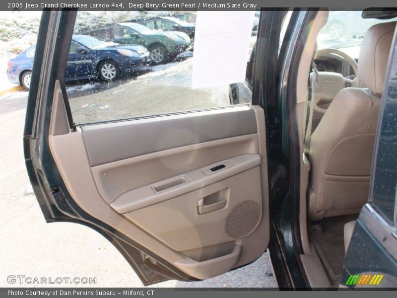 Deep Beryl Green Pearl / Medium Slate Gray 2005 Jeep Grand Cherokee Laredo 4x4