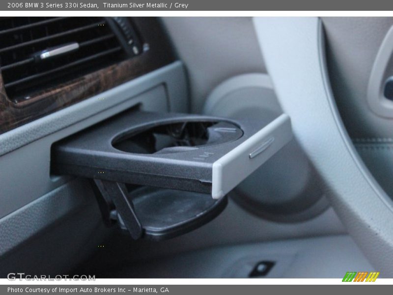 Titanium Silver Metallic / Grey 2006 BMW 3 Series 330i Sedan