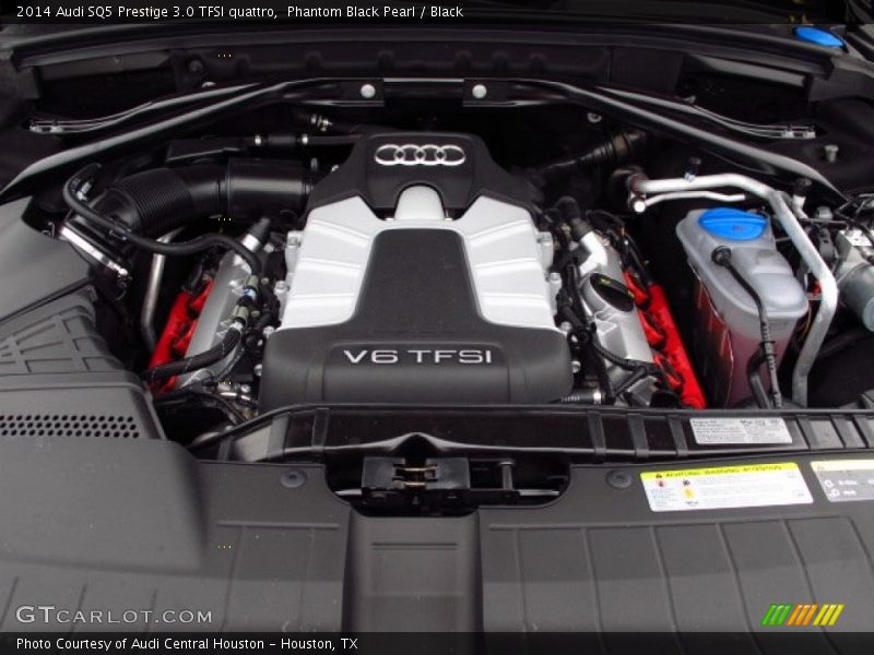 Phantom Black Pearl / Black 2014 Audi SQ5 Prestige 3.0 TFSI quattro