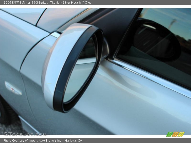 Titanium Silver Metallic / Grey 2006 BMW 3 Series 330i Sedan