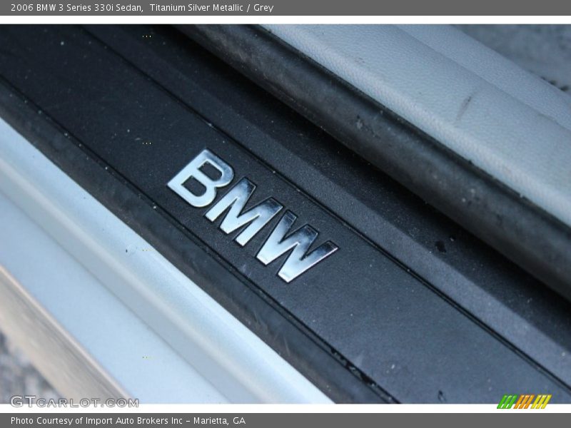 Titanium Silver Metallic / Grey 2006 BMW 3 Series 330i Sedan