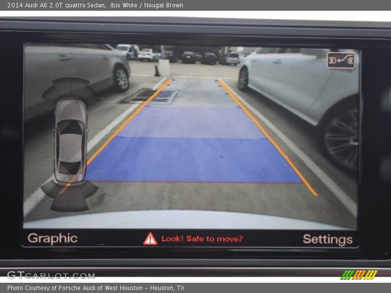 Ibis White / Nougat Brown 2014 Audi A6 2.0T quattro Sedan