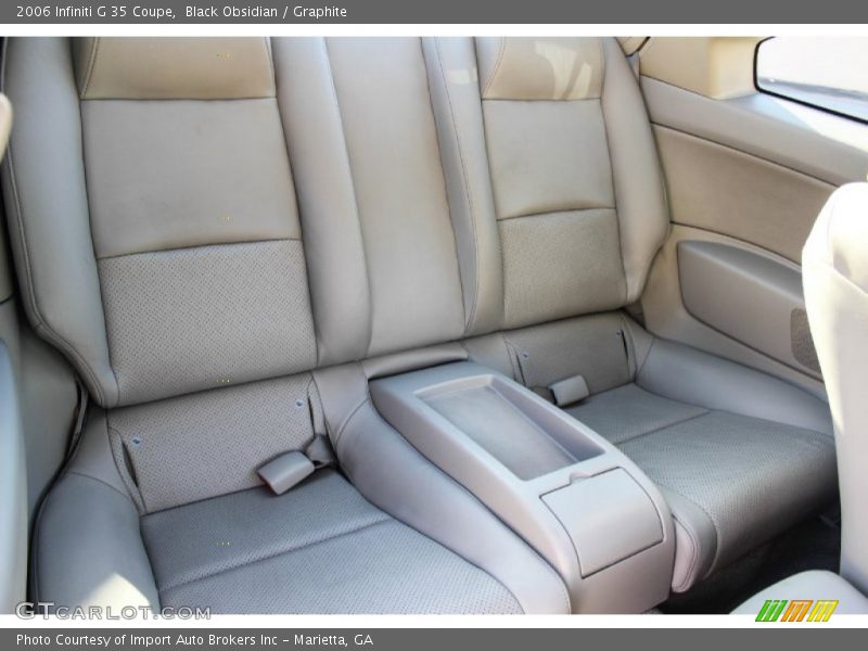 Black Obsidian / Graphite 2006 Infiniti G 35 Coupe