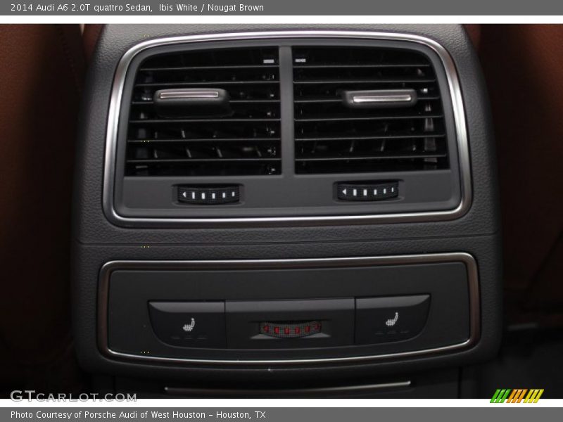 Ibis White / Nougat Brown 2014 Audi A6 2.0T quattro Sedan