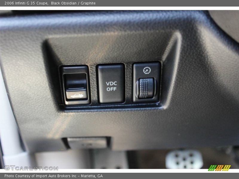 Black Obsidian / Graphite 2006 Infiniti G 35 Coupe