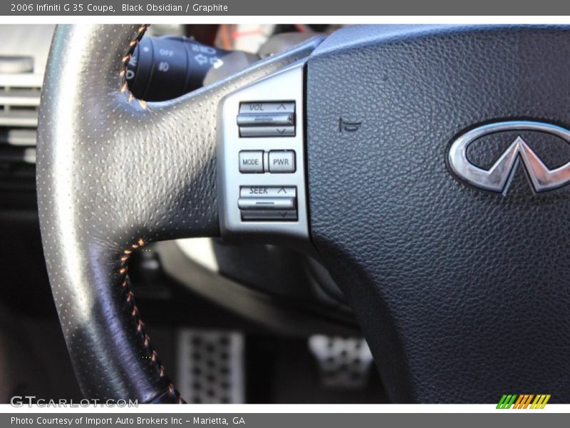 Black Obsidian / Graphite 2006 Infiniti G 35 Coupe