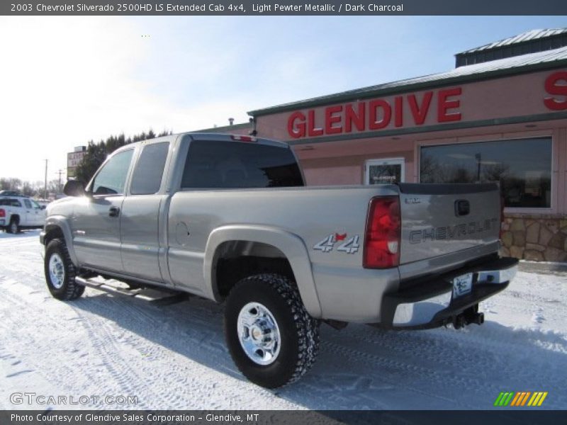 Light Pewter Metallic / Dark Charcoal 2003 Chevrolet Silverado 2500HD LS Extended Cab 4x4