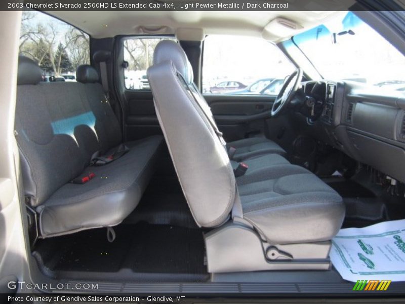 Light Pewter Metallic / Dark Charcoal 2003 Chevrolet Silverado 2500HD LS Extended Cab 4x4