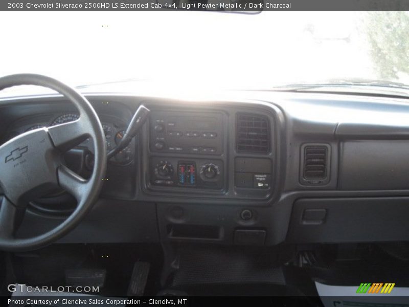 Light Pewter Metallic / Dark Charcoal 2003 Chevrolet Silverado 2500HD LS Extended Cab 4x4