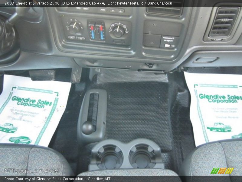 Light Pewter Metallic / Dark Charcoal 2003 Chevrolet Silverado 2500HD LS Extended Cab 4x4