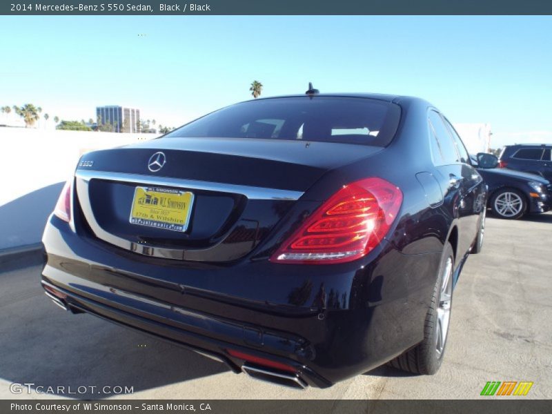 Black / Black 2014 Mercedes-Benz S 550 Sedan