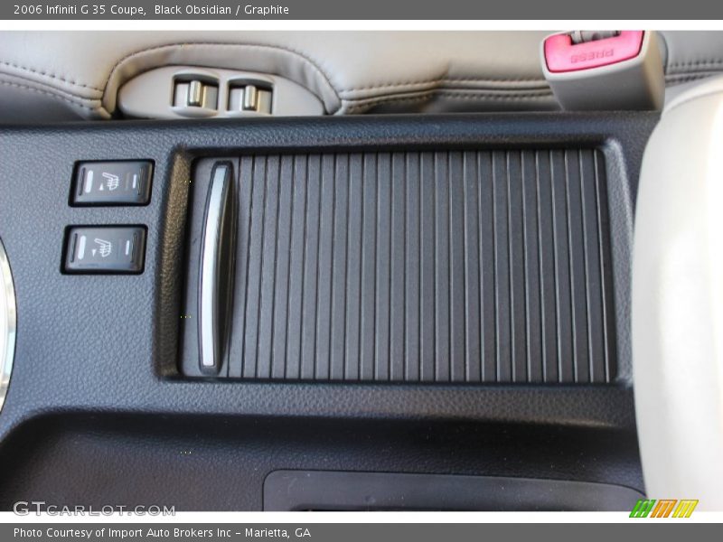 Black Obsidian / Graphite 2006 Infiniti G 35 Coupe