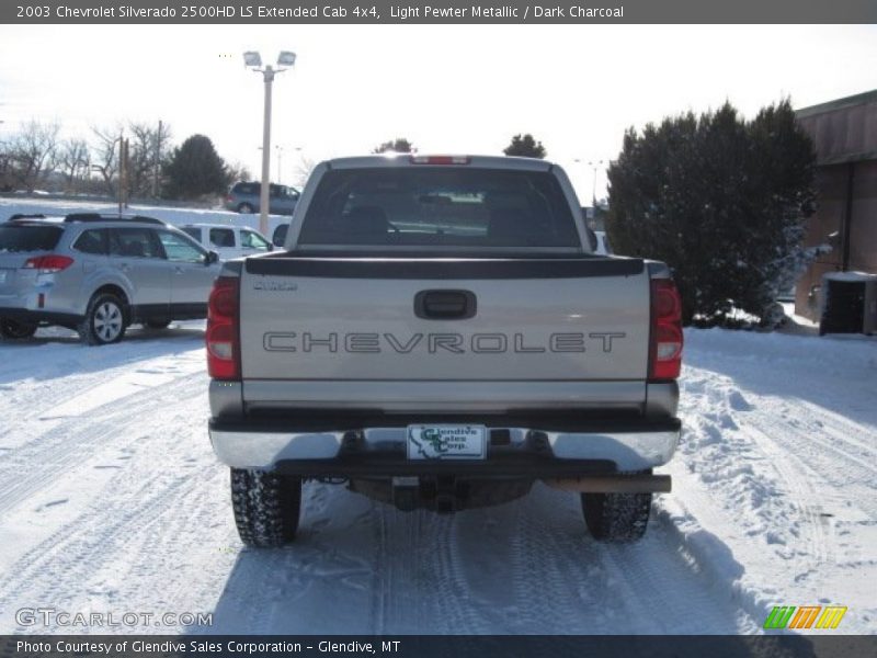 Light Pewter Metallic / Dark Charcoal 2003 Chevrolet Silverado 2500HD LS Extended Cab 4x4