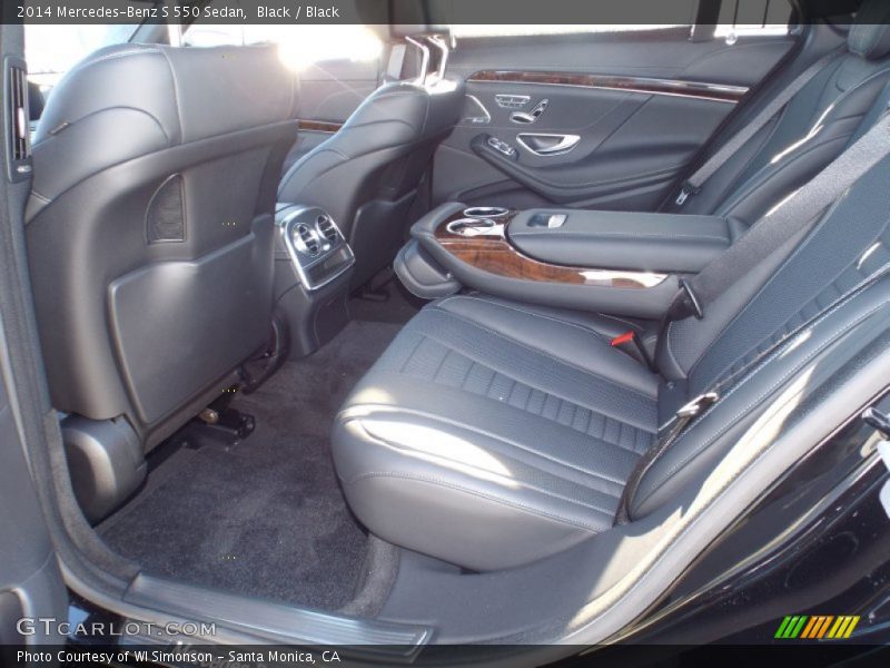 Black / Black 2014 Mercedes-Benz S 550 Sedan