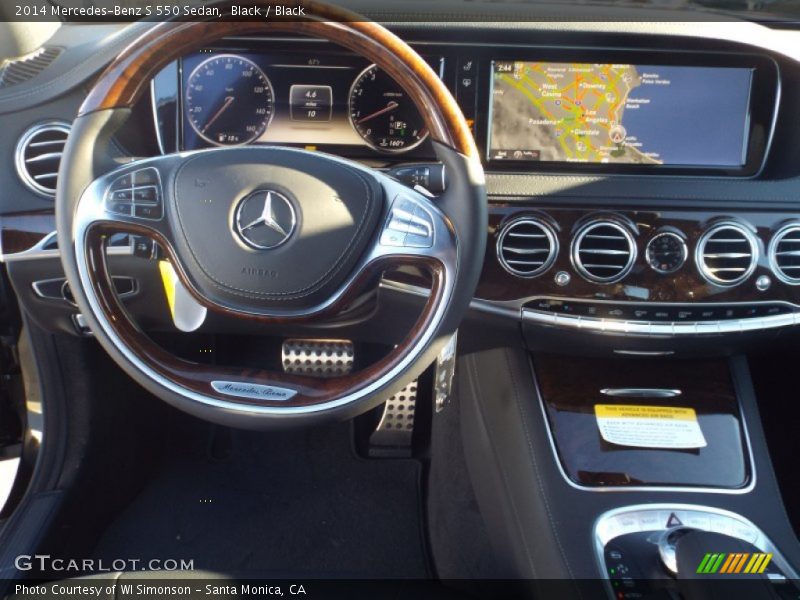Black / Black 2014 Mercedes-Benz S 550 Sedan