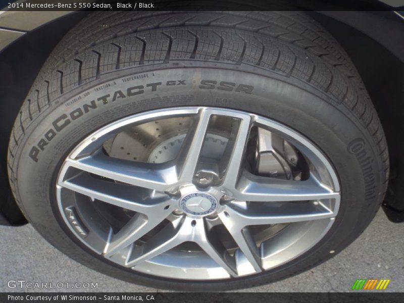 Black / Black 2014 Mercedes-Benz S 550 Sedan