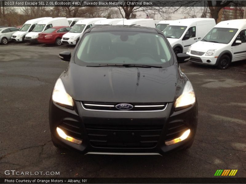 Tuxedo Black Metallic / Charcoal Black 2013 Ford Escape SEL 2.0L EcoBoost 4WD