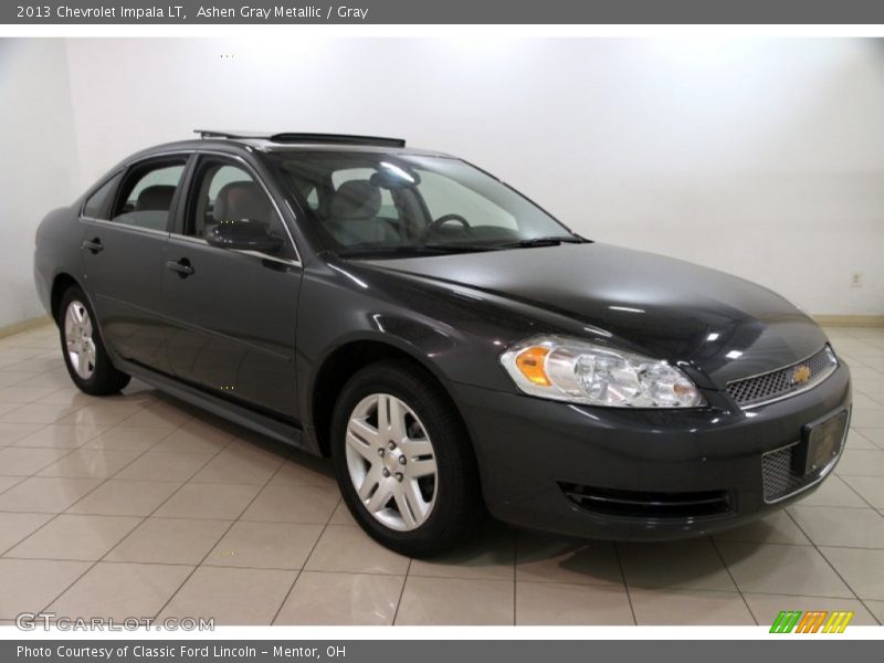 Ashen Gray Metallic / Gray 2013 Chevrolet Impala LT