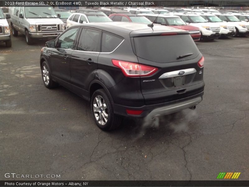Tuxedo Black Metallic / Charcoal Black 2013 Ford Escape SEL 2.0L EcoBoost 4WD