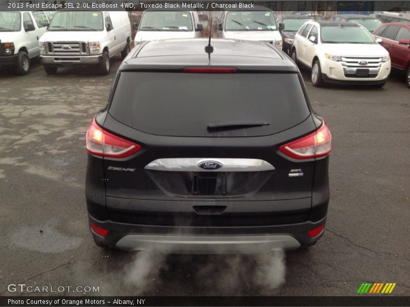 Tuxedo Black Metallic / Charcoal Black 2013 Ford Escape SEL 2.0L EcoBoost 4WD