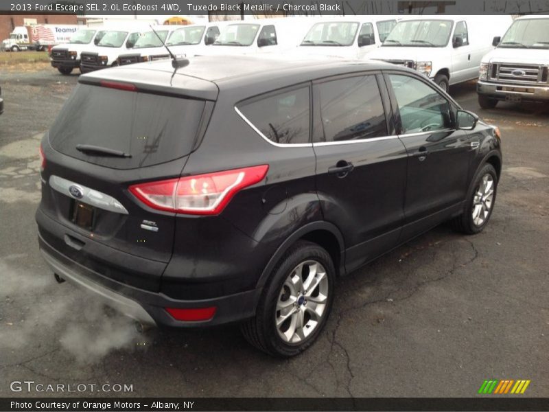 Tuxedo Black Metallic / Charcoal Black 2013 Ford Escape SEL 2.0L EcoBoost 4WD