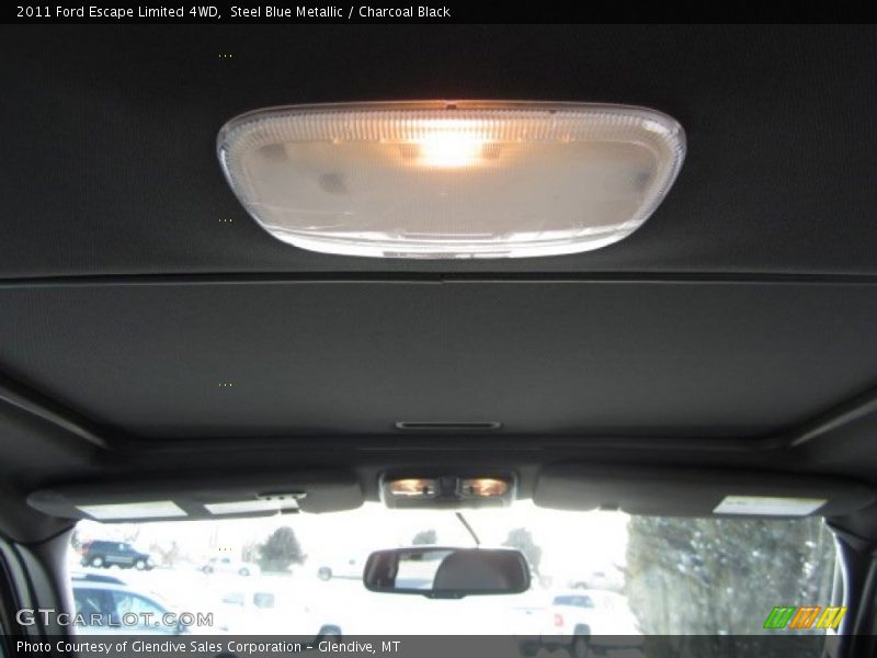 Steel Blue Metallic / Charcoal Black 2011 Ford Escape Limited 4WD