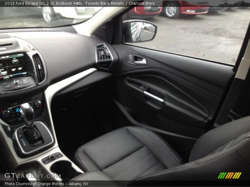 Tuxedo Black Metallic / Charcoal Black 2013 Ford Escape SEL 2.0L EcoBoost 4WD