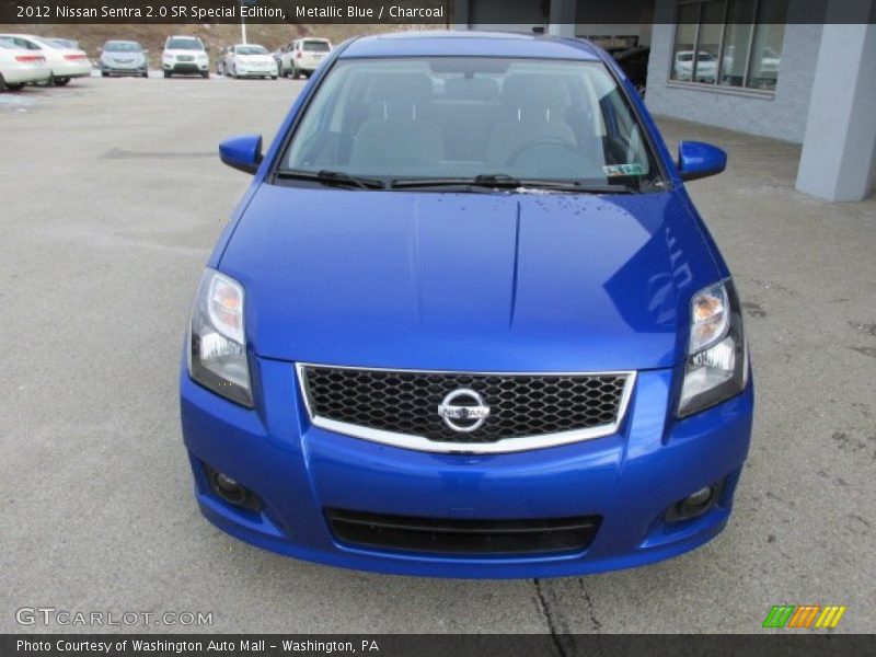 Metallic Blue / Charcoal 2012 Nissan Sentra 2.0 SR Special Edition