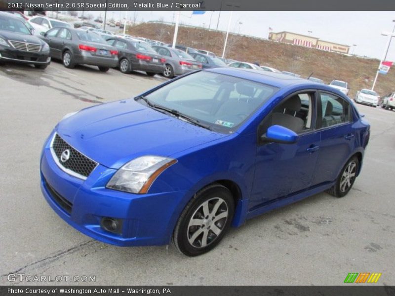 Metallic Blue / Charcoal 2012 Nissan Sentra 2.0 SR Special Edition