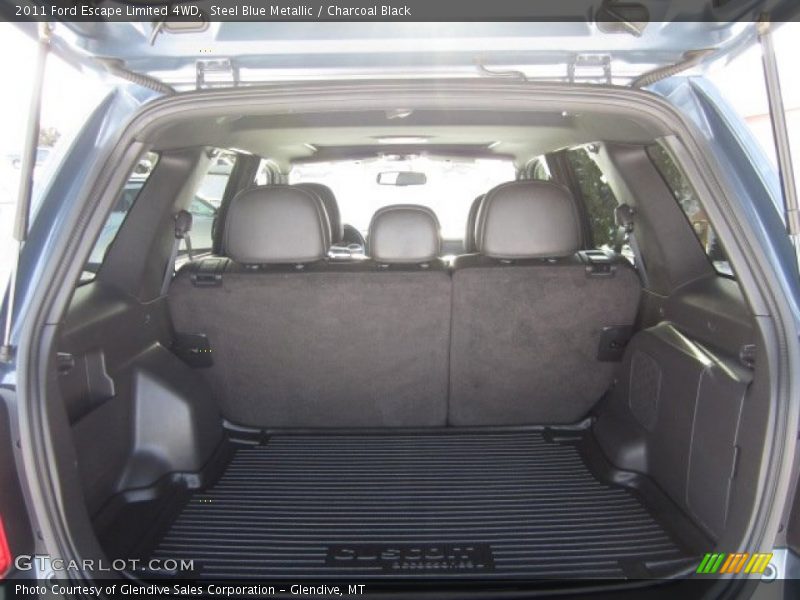 Steel Blue Metallic / Charcoal Black 2011 Ford Escape Limited 4WD