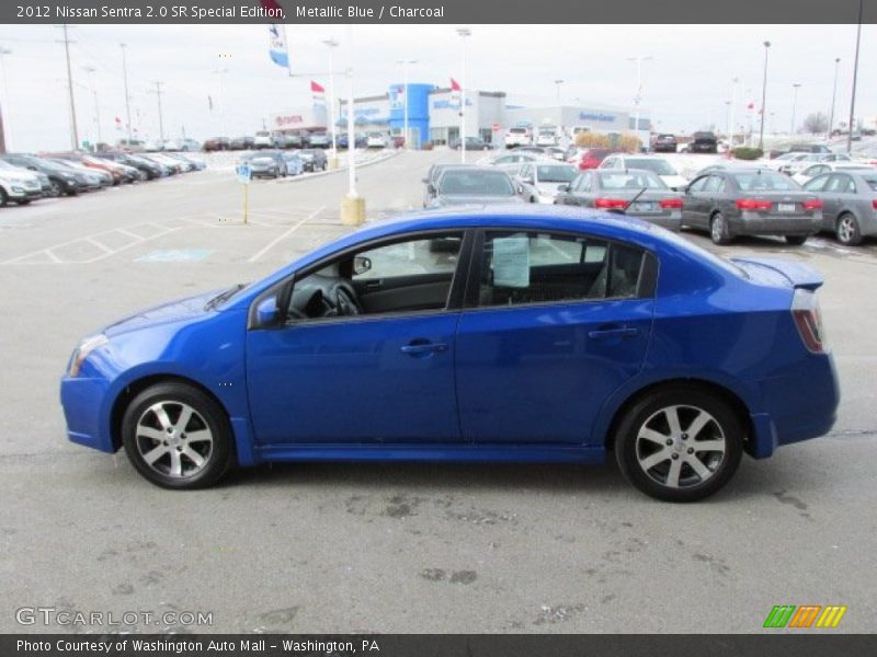 Metallic Blue / Charcoal 2012 Nissan Sentra 2.0 SR Special Edition