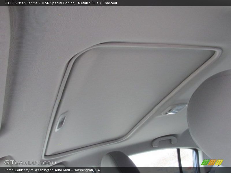 Metallic Blue / Charcoal 2012 Nissan Sentra 2.0 SR Special Edition