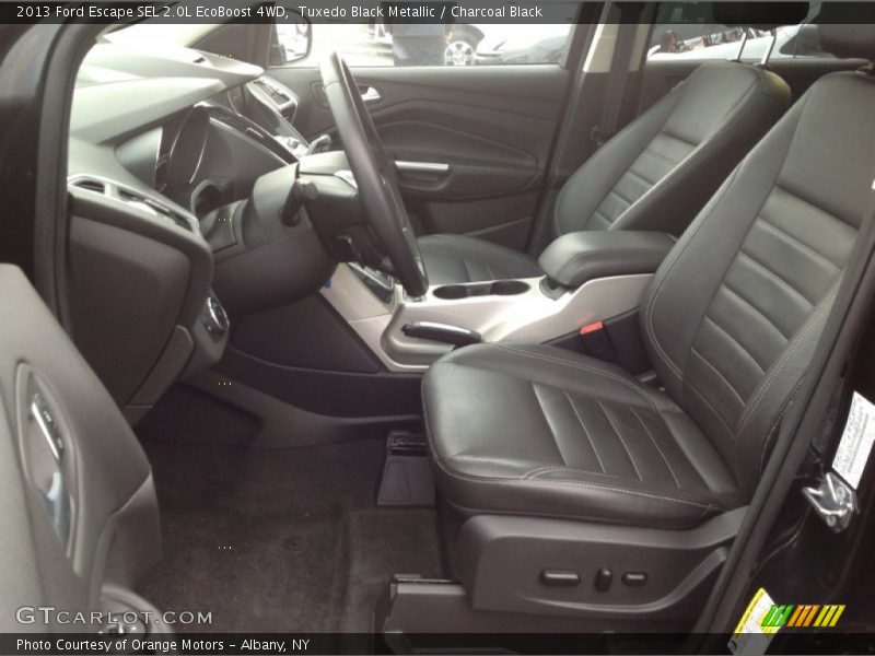 Tuxedo Black Metallic / Charcoal Black 2013 Ford Escape SEL 2.0L EcoBoost 4WD