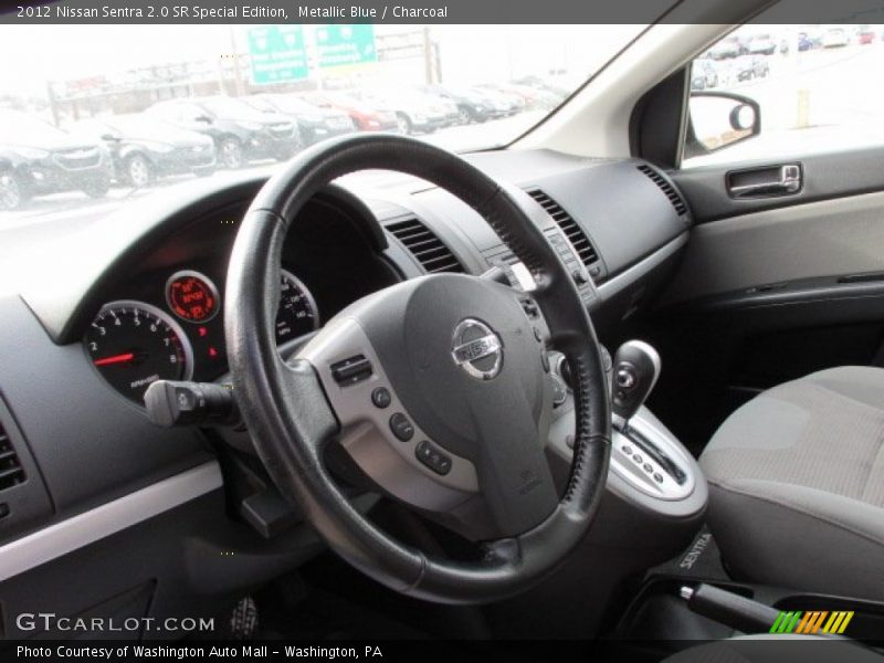Metallic Blue / Charcoal 2012 Nissan Sentra 2.0 SR Special Edition
