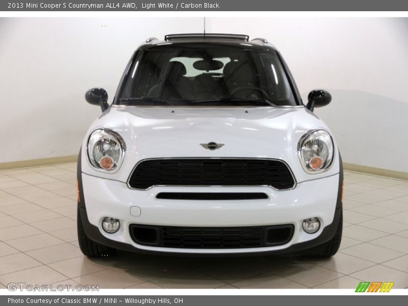 Light White / Carbon Black 2013 Mini Cooper S Countryman ALL4 AWD