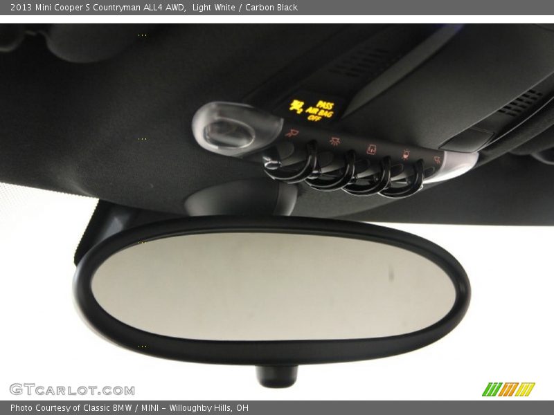 Light White / Carbon Black 2013 Mini Cooper S Countryman ALL4 AWD