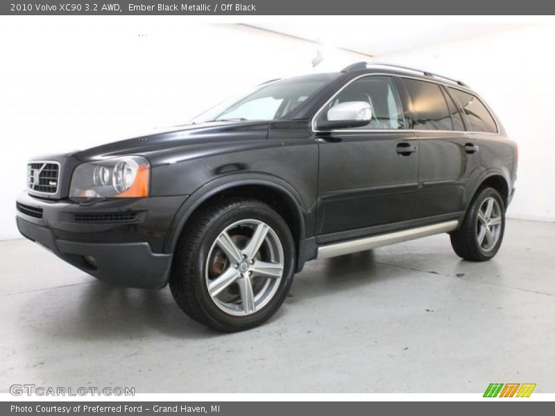 Ember Black Metallic / Off Black 2010 Volvo XC90 3.2 AWD