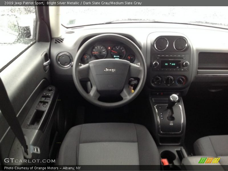 Bright Silver Metallic / Dark Slate Gray/Medium Slate Gray 2009 Jeep Patriot Sport
