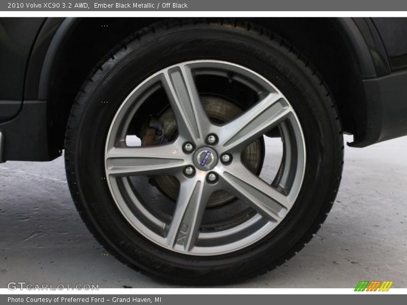Ember Black Metallic / Off Black 2010 Volvo XC90 3.2 AWD
