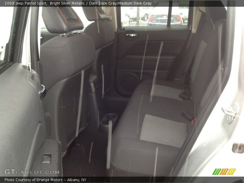 Bright Silver Metallic / Dark Slate Gray/Medium Slate Gray 2009 Jeep Patriot Sport