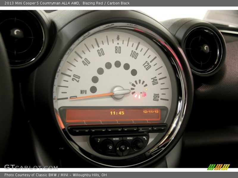 Blazing Red / Carbon Black 2013 Mini Cooper S Countryman ALL4 AWD
