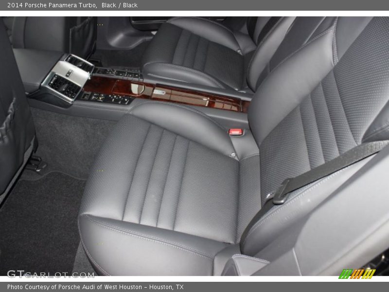 Black / Black 2014 Porsche Panamera Turbo