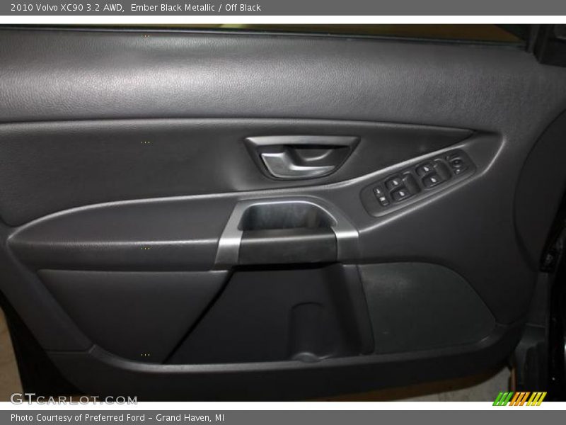 Ember Black Metallic / Off Black 2010 Volvo XC90 3.2 AWD