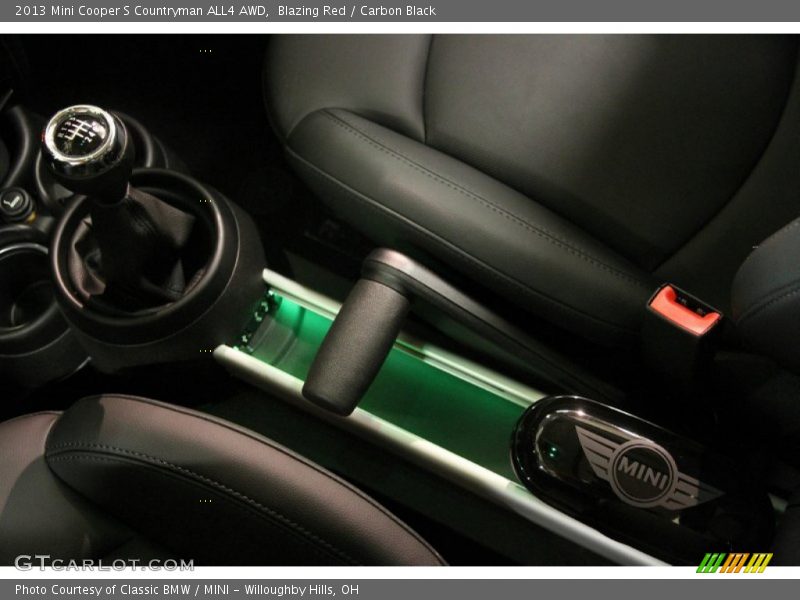 Blazing Red / Carbon Black 2013 Mini Cooper S Countryman ALL4 AWD