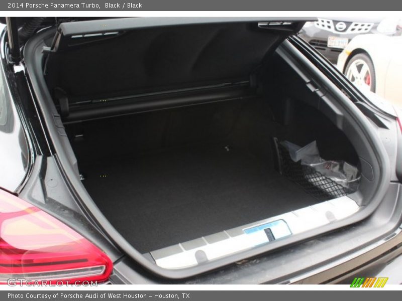 Black / Black 2014 Porsche Panamera Turbo