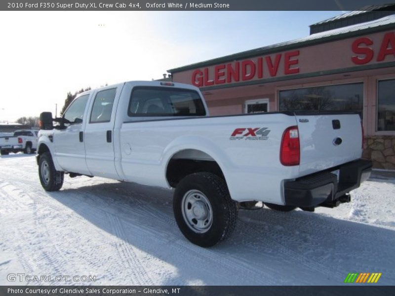Oxford White / Medium Stone 2010 Ford F350 Super Duty XL Crew Cab 4x4
