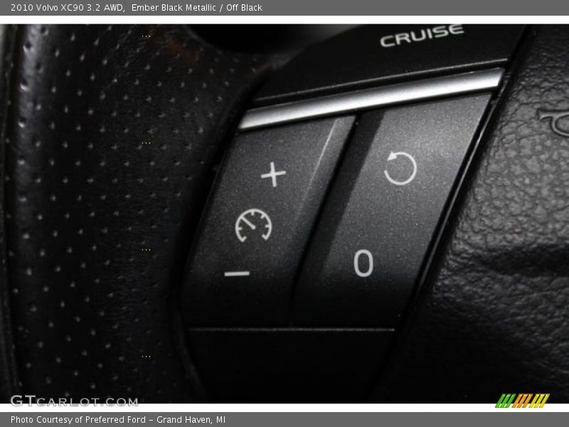 Ember Black Metallic / Off Black 2010 Volvo XC90 3.2 AWD