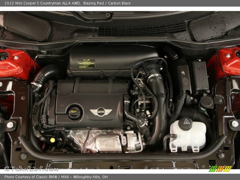 Blazing Red / Carbon Black 2013 Mini Cooper S Countryman ALL4 AWD
