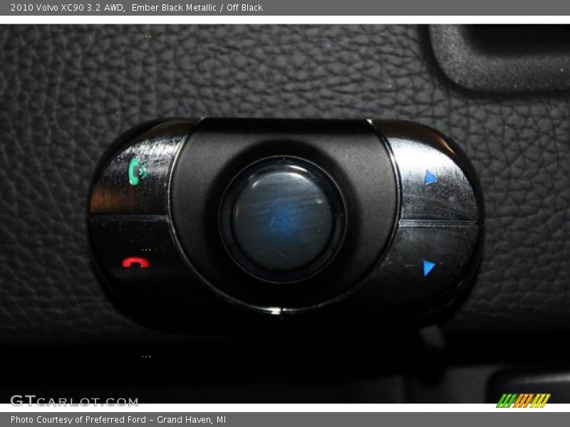 Ember Black Metallic / Off Black 2010 Volvo XC90 3.2 AWD